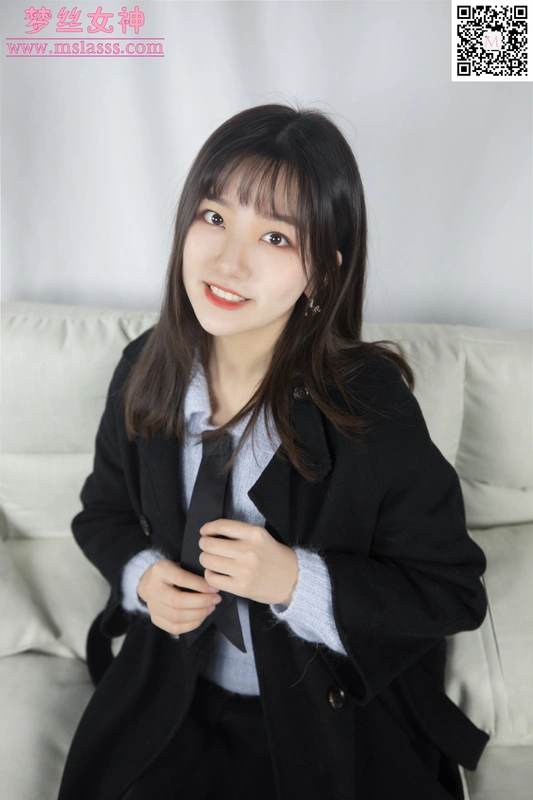 01.07 NO.082 小盐 黑风衣下的美腿 - MSLASS梦丝女神